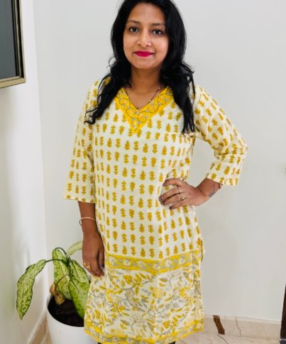 Pure Mulcotton Short Kurti