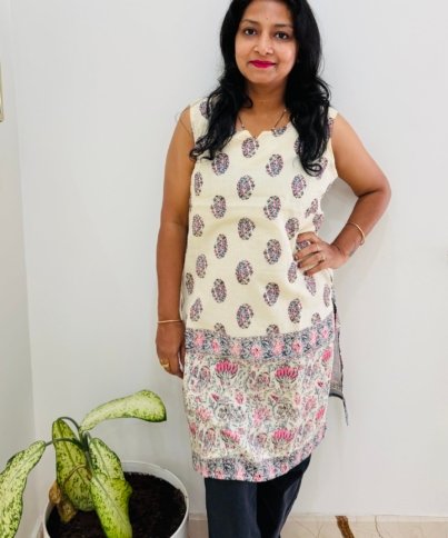 pure mulcotton short kurti