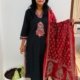 pure cotton 3PC Kurti set