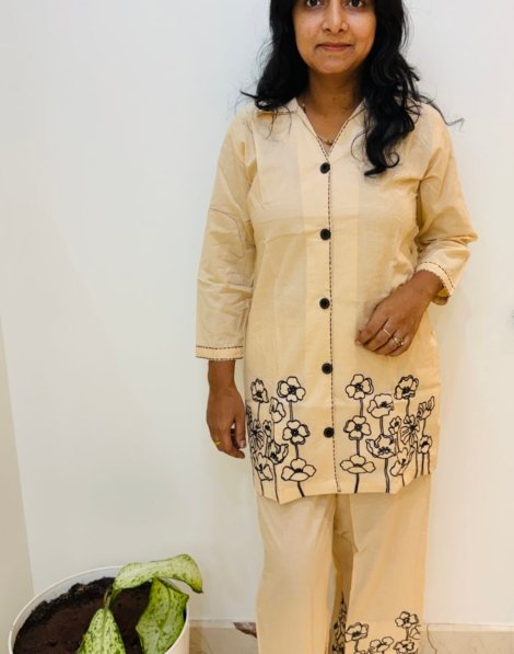 pure cotton cordset