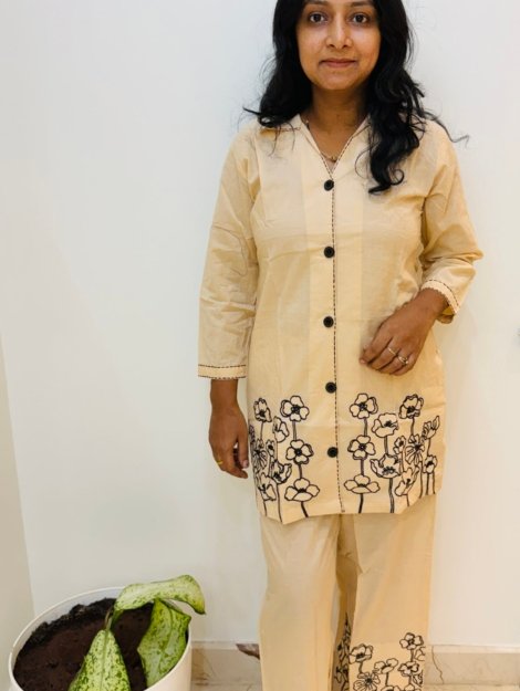 pure cotton cordset