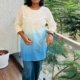 pure cotton short kurti