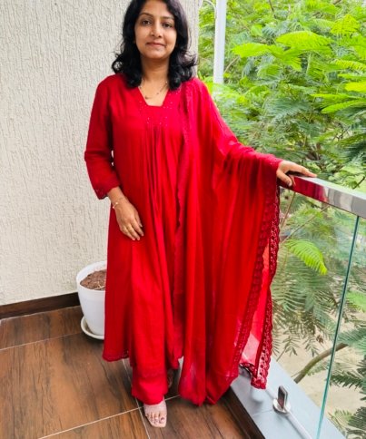 Pure Mulcotton 3pc kurti set