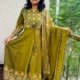 pure cotton 3pc kurti  set