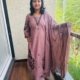 pure cotton 3pc kurti  set
